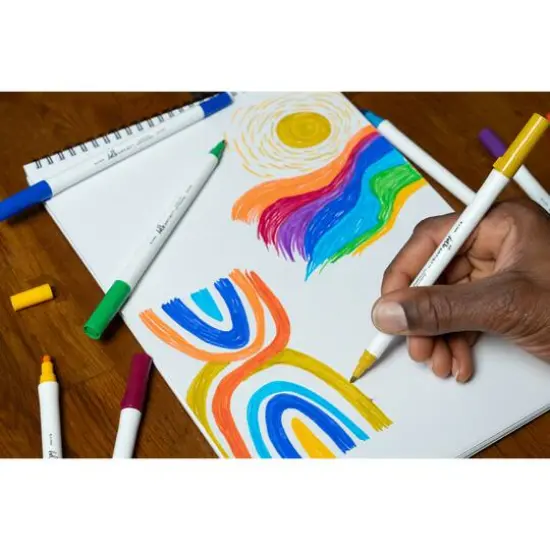 Hello, Artist!&trade; 10-Color Dual-Tip Dot Markers Set {10}