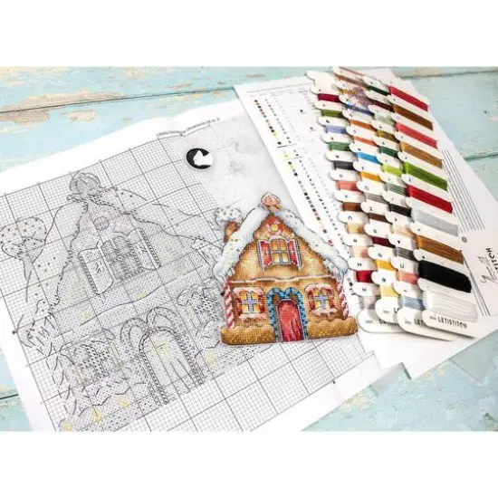 Letistitch Christmas Ornaments Counted Cross Stitch Kit {12}