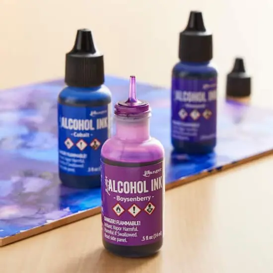 Ranger Tim Holtz&reg; Alcohol Inks Indigo/Violet Spectrum {4}