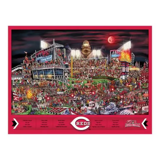 Cincinnati Reds Joe Journeyman 500 Piece Puzzle {5}