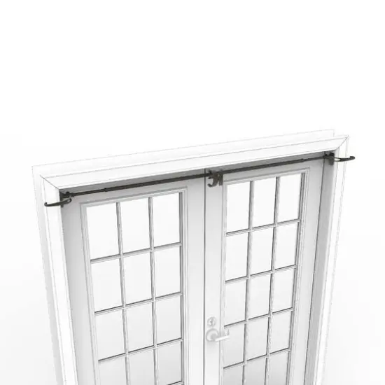 Village Lighting Brown Double Door Garland Hanger {11}