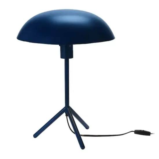 Hello Honey&reg; 18.5" Modern Metal Tripod Table Lamp Blue {7}