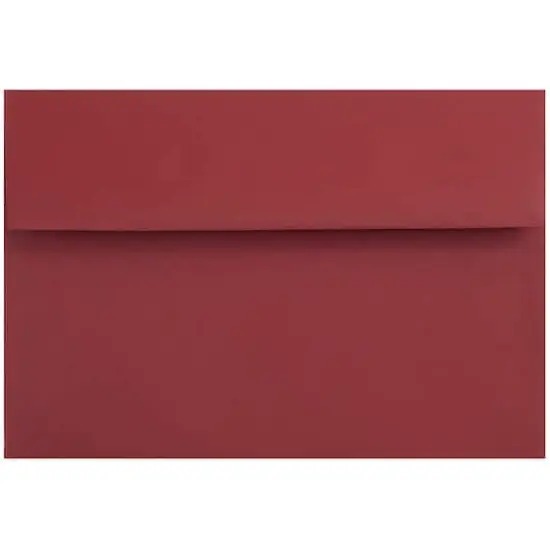 JAM Paper A8 Passport Invitation Envelopes, 50ct. Dark Red {1}