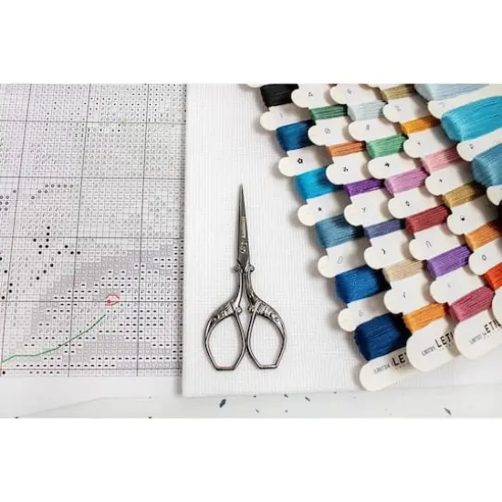 LetiStitch Underwater Ballet Counted Cross Stitch Kit {5}