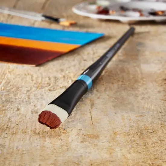 Princeton&trade; Aspen&trade; Synthetic Long Handle Flat Brush {3}