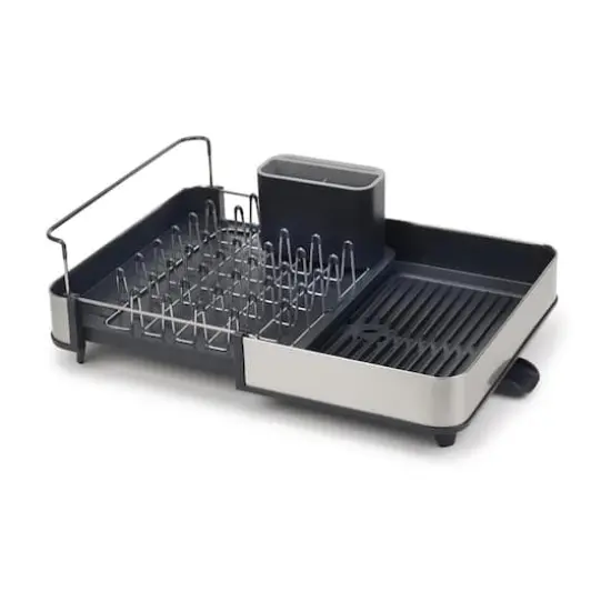 Joseph Joseph Extend Steel Expandable Dish Rack Grey {1}
