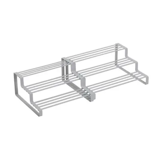 Honey Can Do White 3 Tier Expandable Spice Rack {1}