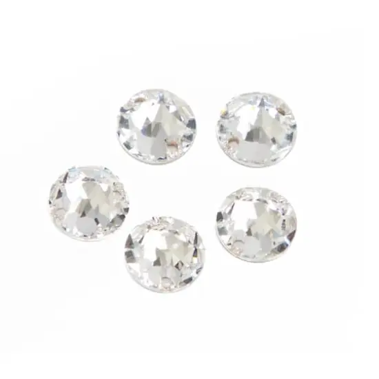 8mm Round Sew-On Austrian Crystals by Bead Landing&trade;, 5ct. {1}