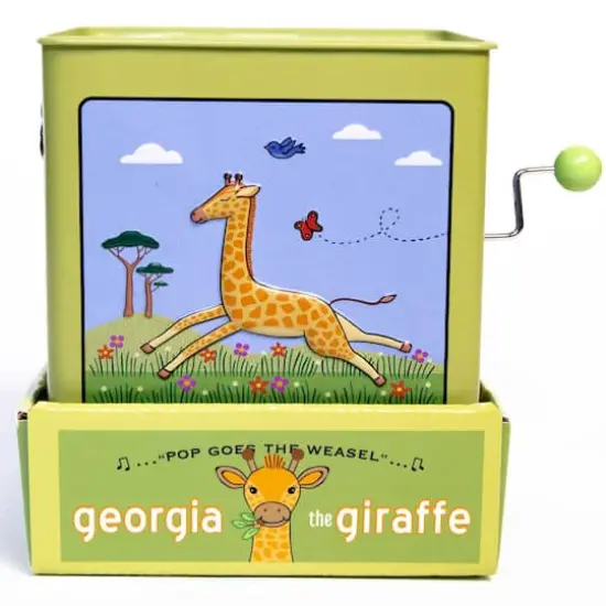 Jack Rabbit Creations Vintage Giraffe Jack in the Box {4}