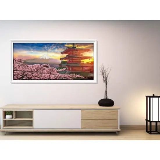 Simply Dotz® Intermediate Mount Fuji & Chureito Pagoda Diamond Painting Kit {5}