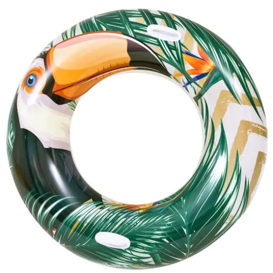 45" Tropical Toucan Inner Tube Pool Float {1}