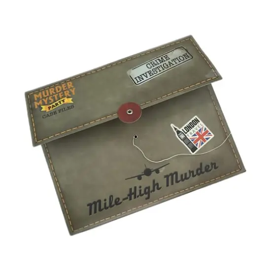 Murder Mystery Party Case Files: Mile-High Murder {5}