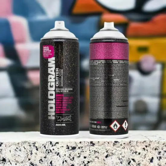 Montana Hologram Glitter Effect Spray Paint {1}