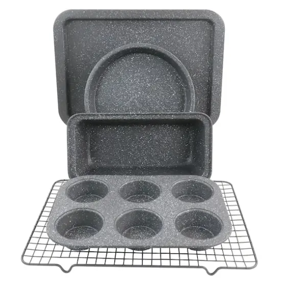 Oster Greystone 6 Piece Carbon Steel Non Stick Bakeware Set {3}