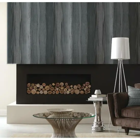 RoomMates Making Waves Peel & Stick Wallpaper Black/Gray {5}