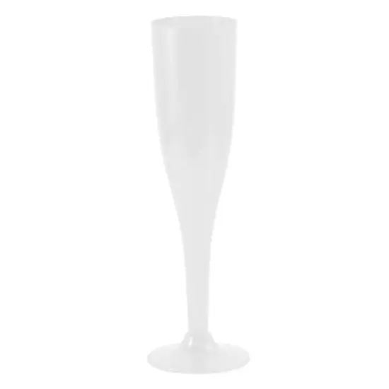 JAM Paper 5.5oz. Plastic Champagne Flutes, 20ct. Clear {1}