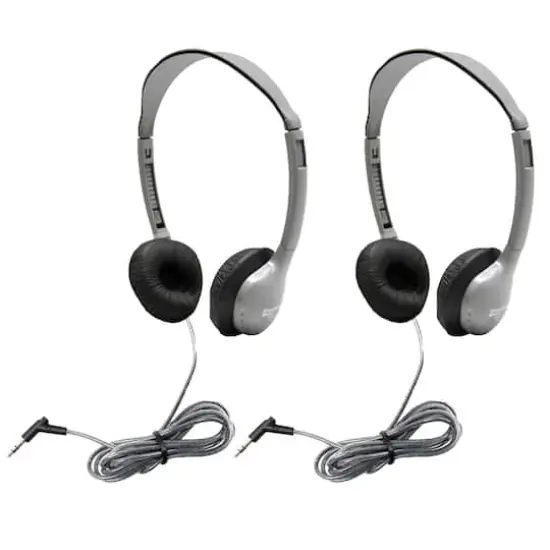 HamiltonBuhl&reg; SchoolMate&trade; MS2L Personal Stereo Headphones, 2ct. {1}