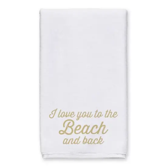 To The Beach & Back Stripe Tea Towel Set Yellow {3}