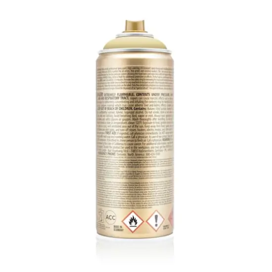 Montana&trade; Gold Acrylic Professional Spray Paint G8010 Sahara Yellow {6}