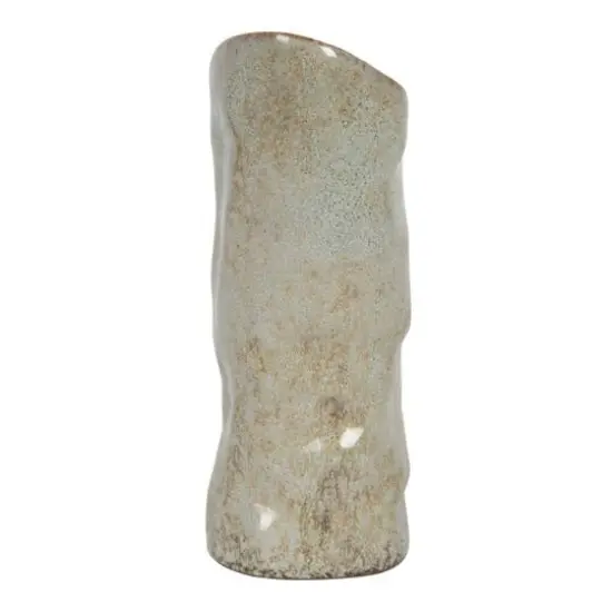 Hello Honey® 12oz. Green Reactive Glaze Organic Shaped Stoneware Pitcher {9}