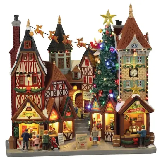 Lemax&reg; Caddington Village Christkindl Square {1}