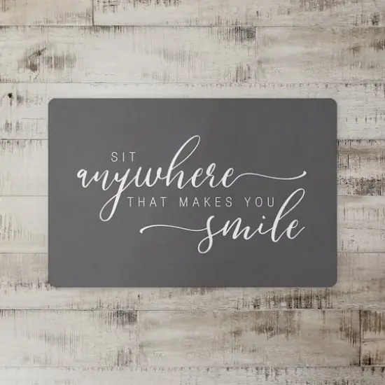 Sit Anywhere 18" x 27" Floor Mat {3}