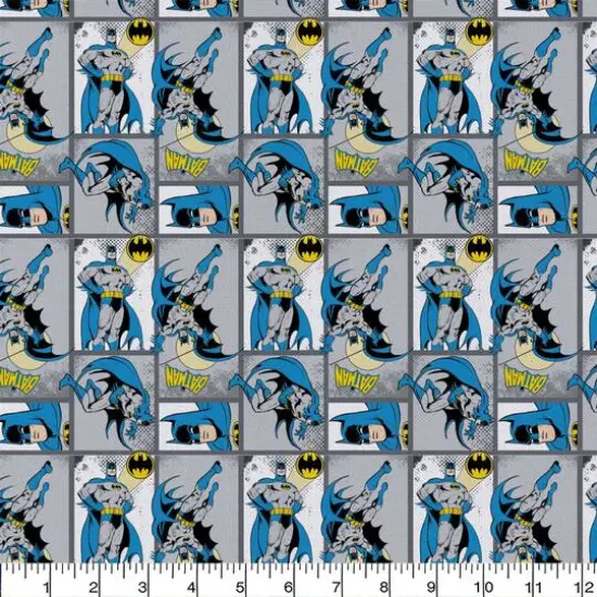 Camelot Fabrics DC Comics Batman&trade; Cotton Fat Quarter Bundle {4}