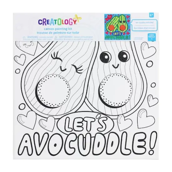 Avocuddle Canvas Painting Kit by Creatology&trade; {5}