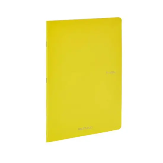 Fabriano&reg; EcoQua A4 Blank Notebook, 8.27'' x 11.69'' Yellow {4}