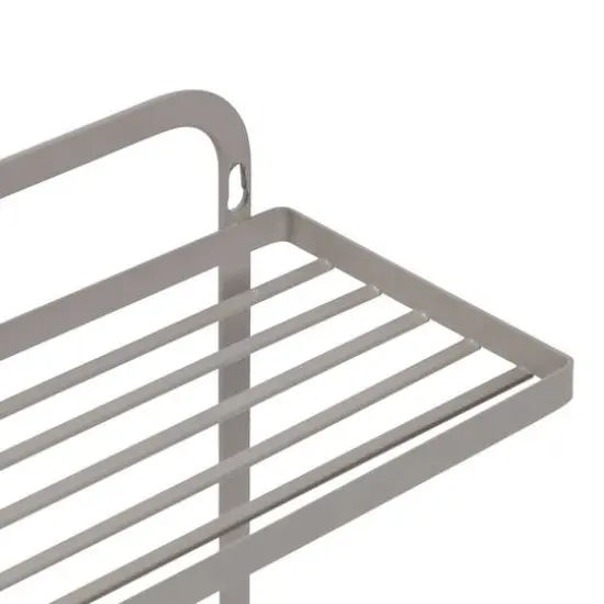 Honey Can Do Gray Spice Rack & Paper Towel Holder {5}