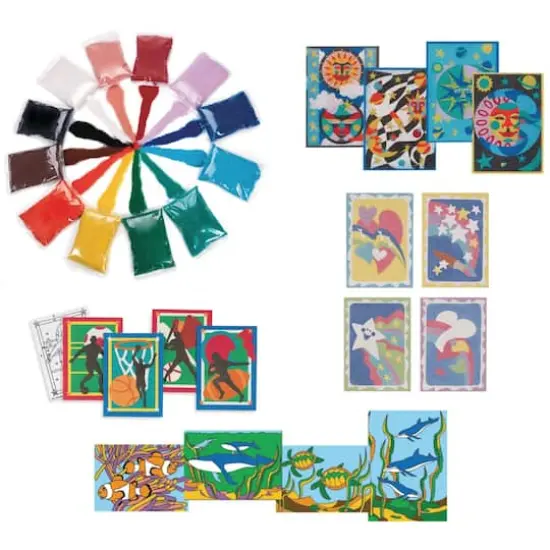 Color Splash!&reg; Sand Art Easy Pack, 48ct. {1}