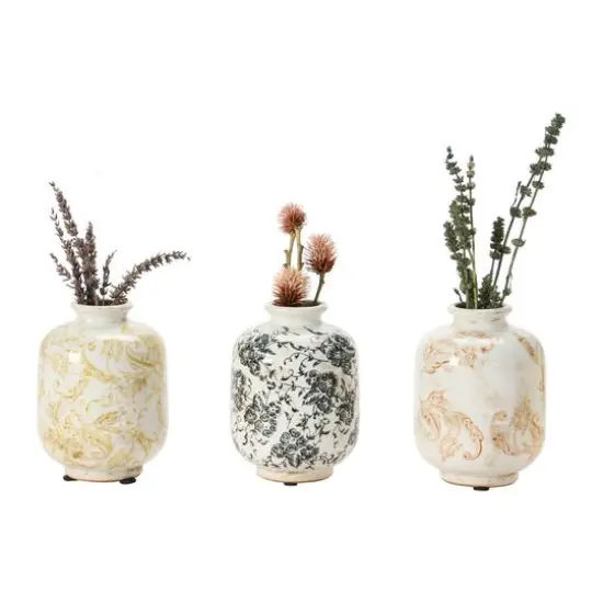 Hello Honey&reg; 6" Terra Cotta Vase Set {5}