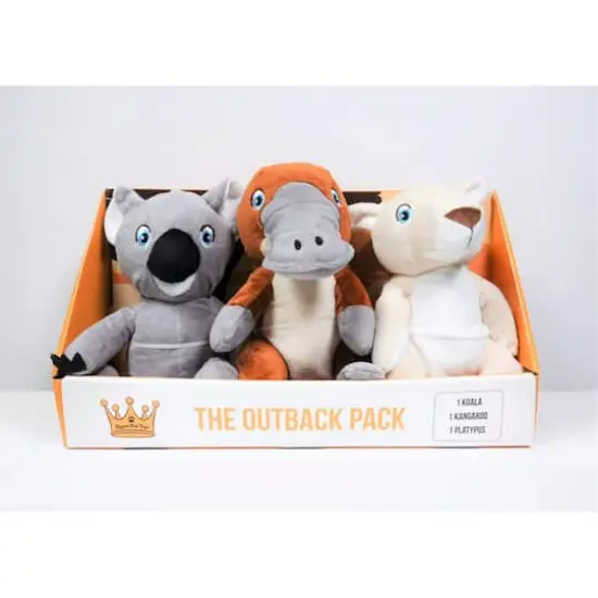 Royal Pet Toys Outback Pack Plush Squeaker Dog Toy Set {6}