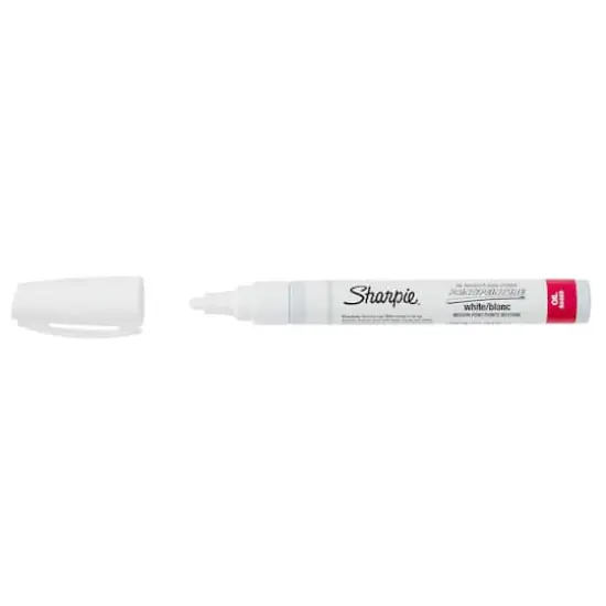 Sharpie&reg; Medium Point Oil-Based Paint Marker White {3}