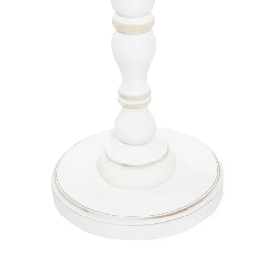 White Wood Farmhouse Birdcage, 44" x 14" x 14" {5}