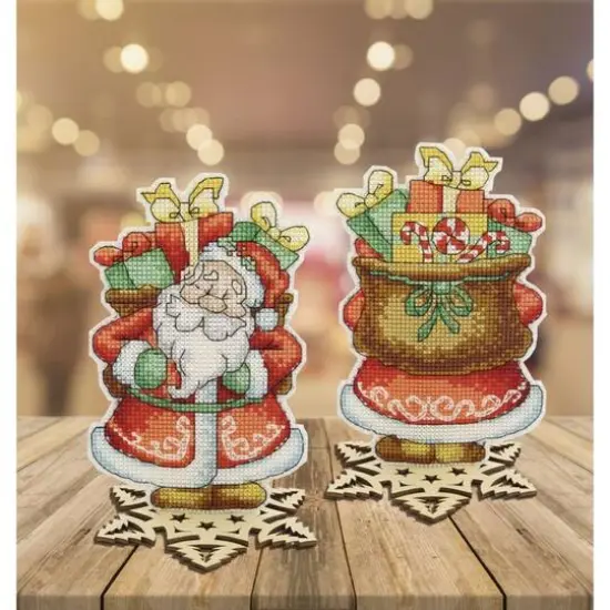 Crystal ArtSet Of Pictures Fairy Tale. Santa Claus {1}