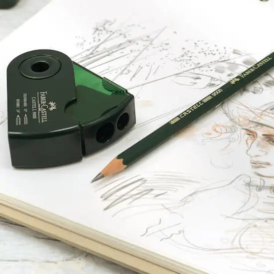 Faber-Castell 9000 Jumbo Graphite Pencil Sketch Set {5}