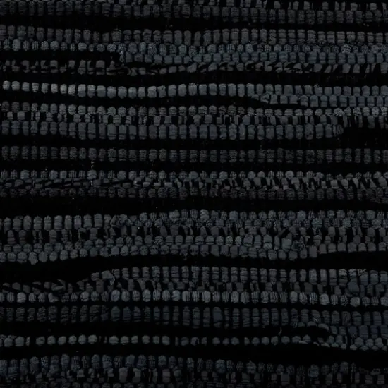 DII&reg; Multi Black Rag Rug {3}