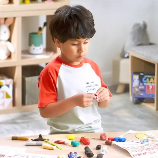 Arteza&reg; Kids Superheroes Small Stage Clay Kit, 77 pcs {6}