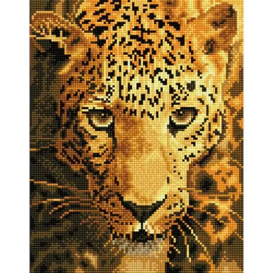 Diamond Dotz&reg; Jaguar Prowl Diamond Painting Kit {1}