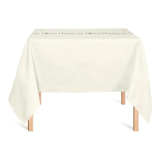 Happy Go Lucky 58" x 58" Tablecloth {3}