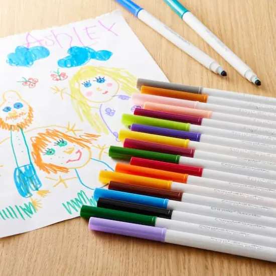 Crayola Super Tips Washable Markers, 20ct. {3}