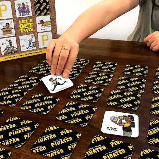Major League Baseball Licensed Memory Match Game Pittsburgh Pirates {6}