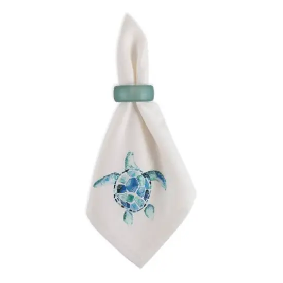 DII&reg; Turquoise Turtle Cloth Dinner Napkins, 6ct. {3}