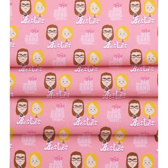The Big Bang Theory Besties Precut Cotton Fabric {5}