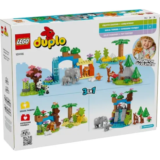 LEGO&reg; DUPLO&reg; Town 3in1 Wild Animal Families Set Learning Toy 10446 {4}