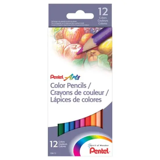 Pentel&reg; 12 Color Pencil Set {1}