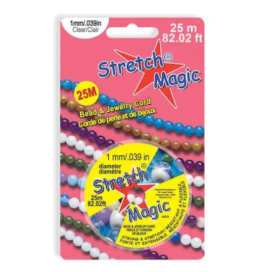 Stretch Magic&reg; Clear Bead & Jewelry Cord, 1mm {4}
