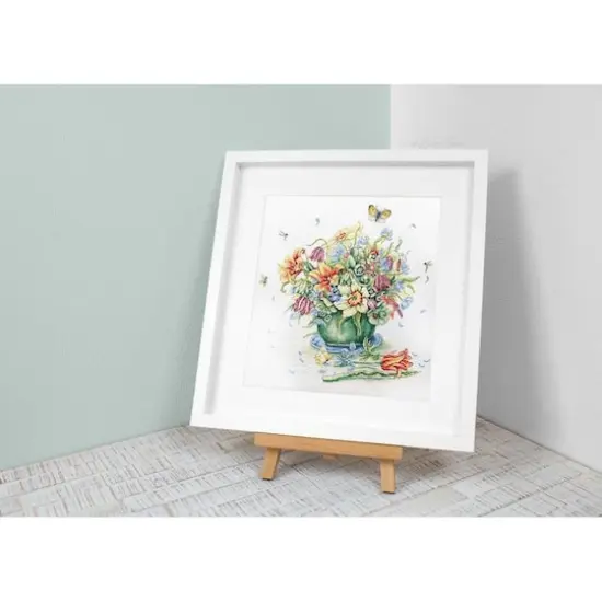 Luca-s April Bouquet Counted Cross Stitch Kit {8}
