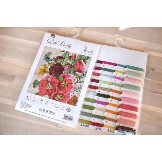 Luca-s Summer Flowers Counted Cross Stitch Kit {8}